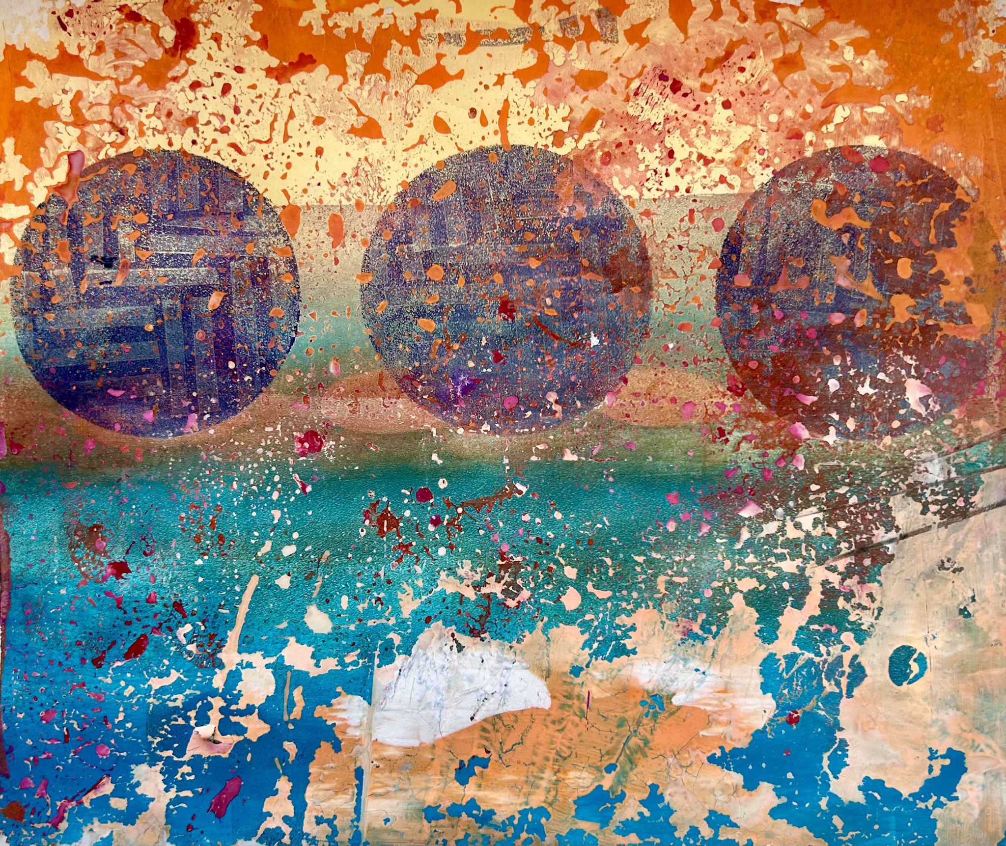 Click here to view Abstract artwork by Lyssa Lovejoy