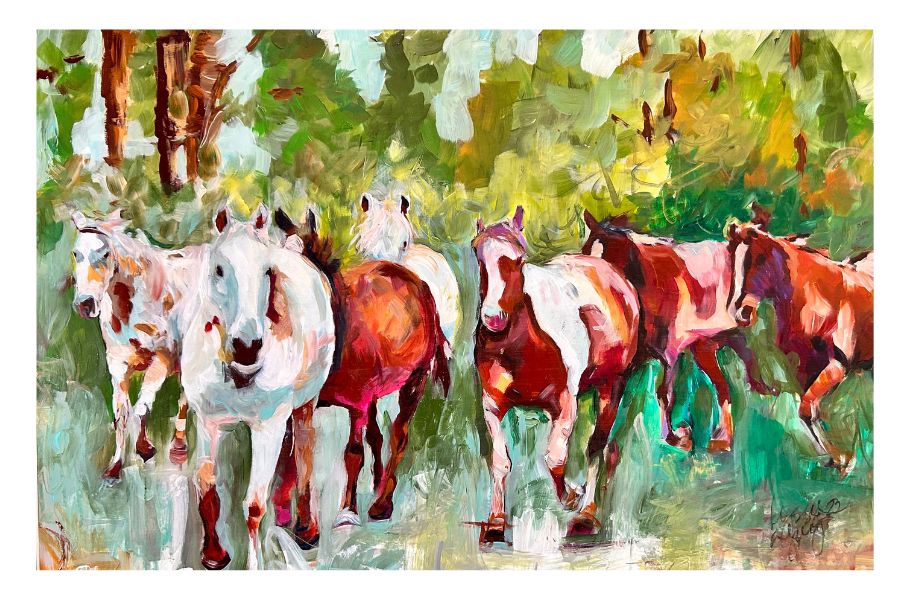 Trail Run by Lyssa Lovejoy
